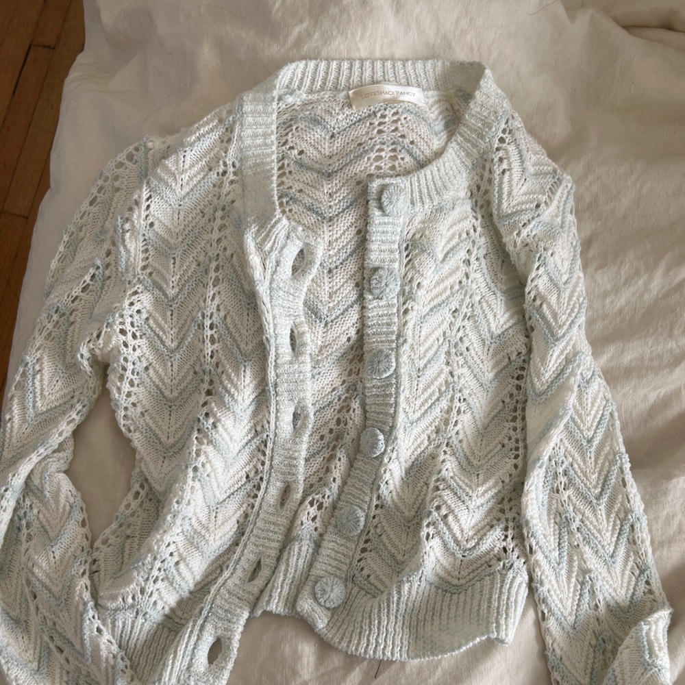 Love shack fancy cardigan